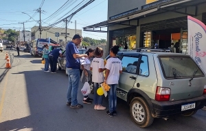 Blitz educativa do &quot;Maio Amarelo&quot; em Lagoa de Santo Antônio