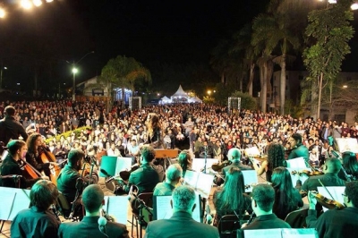 Orquestra Cachoeira grande comemora dez anos, com conserto na Igreja São Judas Tadeu