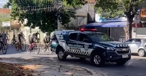 Guarda Civil Municipal acompanha passeio ciclístico ate a Cachoeira do Urubu nos 101 anos de Pedro Leopoldo