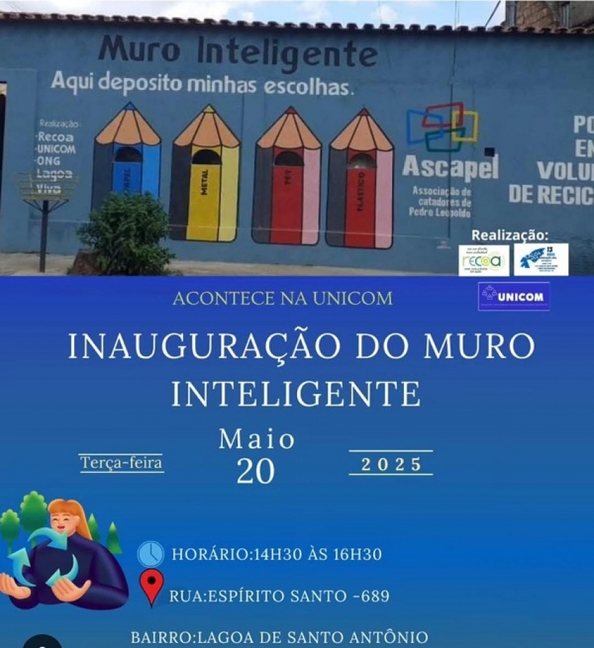 Lagoa de Santo Antônio Ganha novo Muro Inteligente