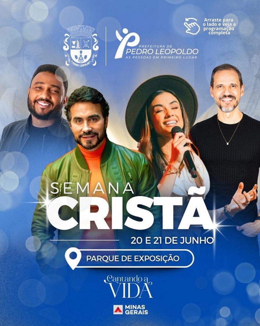 Vem aí a Semana Cristã 2025 em Pedro Leopoldo!